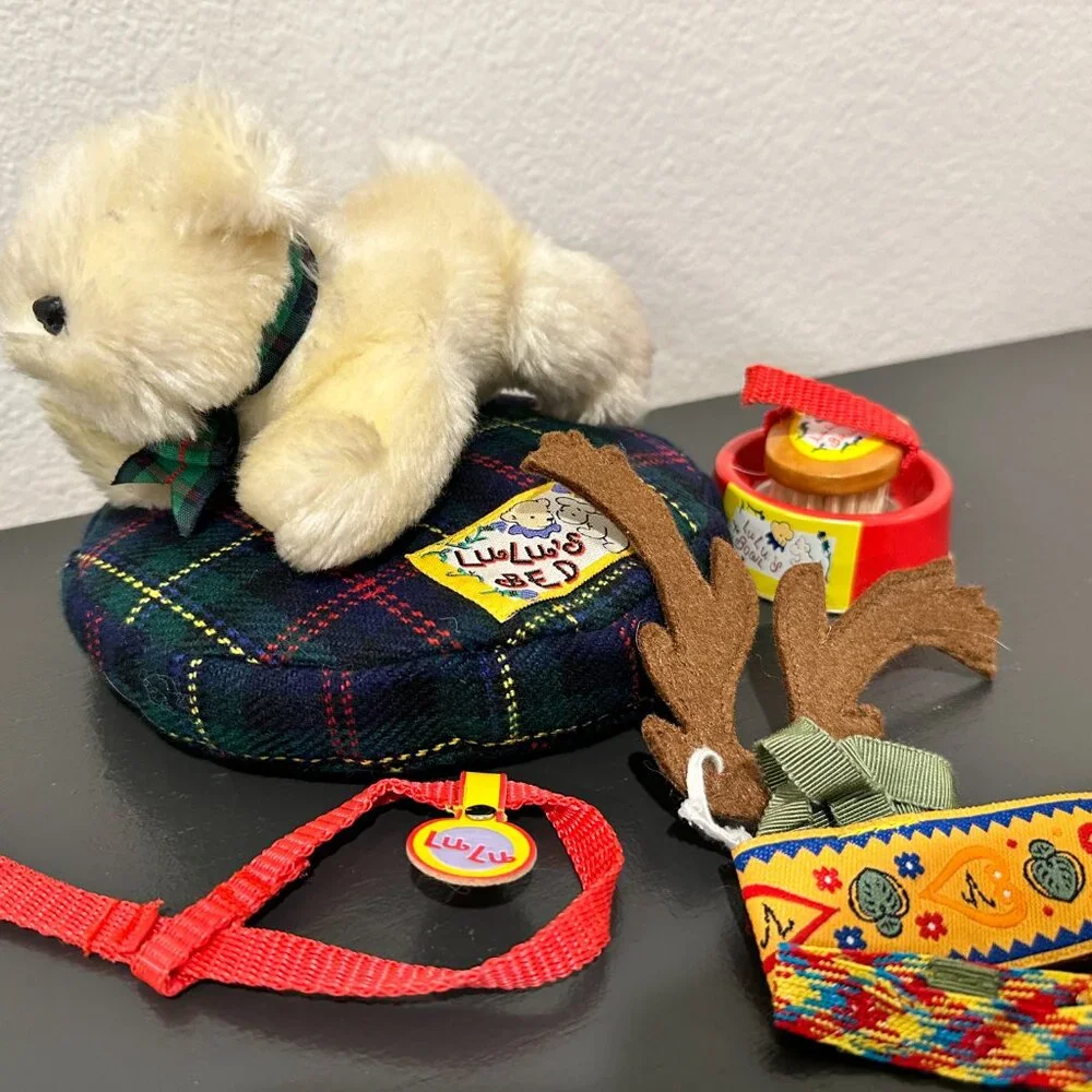 Muffy Vanderbear Lulu Dog A Highland Fling Accessories Vintage 1993 - Picture 3 of 4